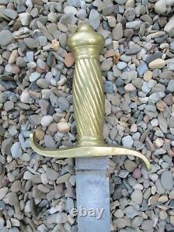 German Short Foot Artillery Sword, Civil War Luneschloss of Solingen Model 1852