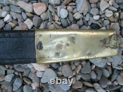 German Short Foot Artillery Sword, Civil War Luneschloss of Solingen Model 1852