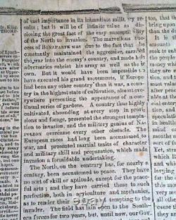 Great BATTLE OF GETTYSBURG Confederate Capital Richmond VA Civil War 1863 News