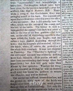 Great Battle of Gettysburg Confederate Capital Richmond VA Civil War 1863 News