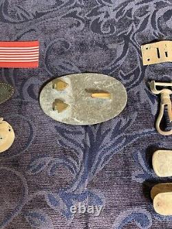 Group Of Dug And Non Dug Civil War Relics. US Belt Buckle And More