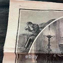 Harpers Weekly April 1865 Civil War Newspaper Lincoln Assasin John Wilkes Booth