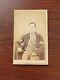 ID'd Civil War Soldier CDV Image A J Millard Arkansas Back Mark 3 Cent Tax Stamp