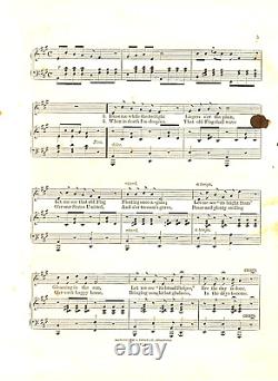 I Loved That Dear Old Flag The Best 1863 B FRANK WALTERS Civil War Sheet Music