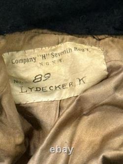 Id'd Lydecker, K Indian Wars National Guard Co. H 7th Regt. Frock Coat Jacket