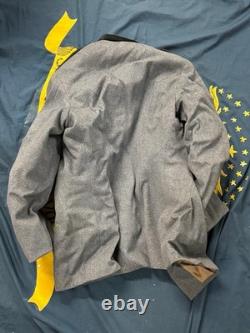 Id'd Lydecker, K Indian Wars National Guard Co. H 7th Regt. Frock Coat Jacket