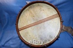 Indian Wars or Late Civil War Era Military Drum, Complete with Sling