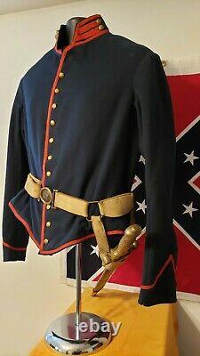 Investment Grade Civil War Ames Artillery Short Sword and Artillery Shell Jacket