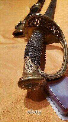 Investment Grade Civil War Model 1850 Foot Officer Sword Ames Museum Quality