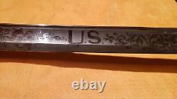 Investment Grade Civil War Model 1850 Foot Officer Sword Ames Museum Quality