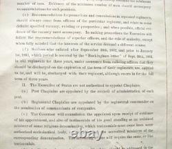 Iowa CIVIL War General William Stone Order Des Moines 1864