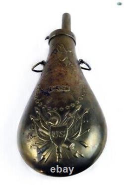 Italian Reproduction of the Civil War Gun Powder Peace flask