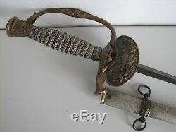 Jacob Minder US Civil War Model 1860 Staff & Field Presentation Sword withScabbard