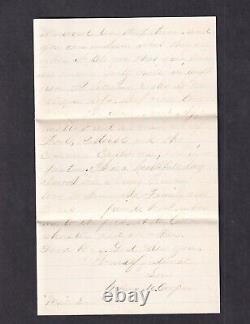 Jan 30 1865 Soldier Letter Point of Rocks Hospital Chesterfield County Virginia