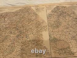 LOT 3 CIVIL WAR MAPS LOT OF 22 1890s US GOVERNMENT OFFICIALS RECORDS CIVIL WAR