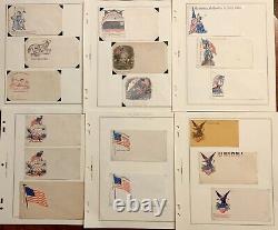 LOT OF 32 1860's Civil War Postal Covers Collection Both Union & CSA