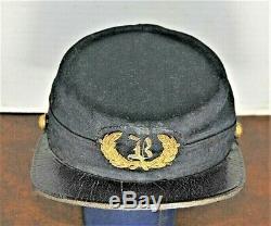 Late CIVIL War Union Kepi, Fabulous Christmas Gift Free 72 Hr Door 2 Door Shipp