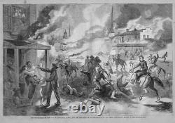 Lawrence Kansas 1863 CIVIL War Massacre Of Inhabitants Raid By Rebel Guerrillas