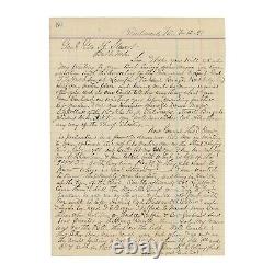 Letter from Civil War Vet to Confed Gen George H. Steuart re Stonewall Jackson