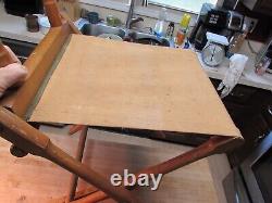 Lot Of 3 Antique B. J Harrison & Co. Folding Camp Campaign Chairs