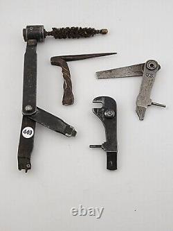 Lot Of 4 Rare Civil War To WWI US Gunsmithing & Munitions Tools. Dated 1879