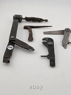 Lot Of 4 Rare Civil War To WWI US Gunsmithing & Munitions Tools. Dated 1879