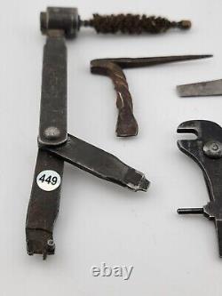 Lot Of 4 Rare Civil War To WWI US Gunsmithing & Munitions Tools. Dated 1879