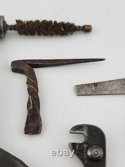 Lot Of 4 Rare Civil War To WWI US Gunsmithing & Munitions Tools. Dated 1879
