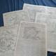 Lot Of Six BETTER Front Page Civil War Maps. New York Herald Newspapers