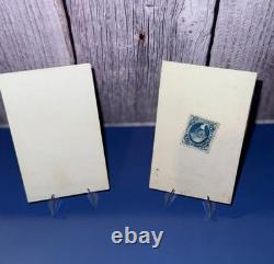 Lot Of Two CDV Images Of Union Soldiers, Original American Civil War Images