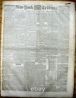 Lot of 25 original 1861-1865 Civil War newspapers All are from Eastern US states