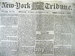 Lot of 25 original 1861-1865 Civil War newspapers All are from Eastern US states