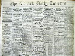 Lot of 25 original 1861-1865 Civil War newspapers All are from Eastern US states