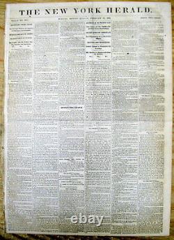 Lot of 25 original 1861-1865 Civil War newspapers All are from Eastern US states