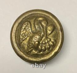 Louisiana Local Civil War Coat Button