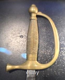 M1840 Non-Commissioned Officer's Sword Ames 1862 Civil War Musicians (N11)