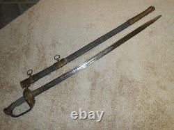 M1850 Civil War Officers Sword, As Found