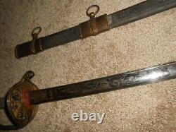 M1850 Civil War Officers Sword, As Found