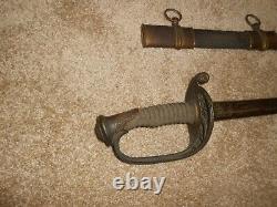 M1850 Civil War Officers Sword, As Found