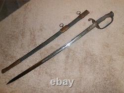 M1850 Civil War Officers Sword, As Found