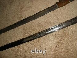 M1850 Civil War Officers Sword, As Found