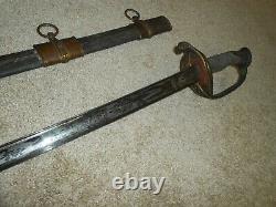 M1850 Civil War Officers Sword, As Found