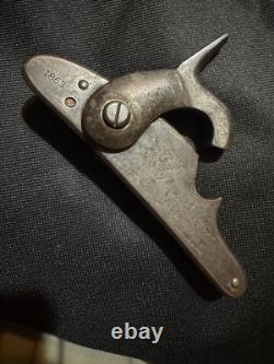 M1863 Lock Side Plate Us Wm Muir Musket 58 Caliber CIVIL War 1863