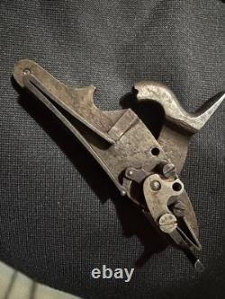 M1863 Lock Side Plate Us Wm Muir Musket 58 Caliber CIVIL War 1863