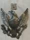 M1872 Shako Helmet Plate WithLetter H (Troop) Device WithAll CATCHES! Nice