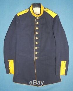 M1887 US Army CAVALRY EM's DRESS COAT uniform jacket INDIAN WARS post Civil War