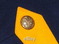 M1887 US Army CAVALRY EM's DRESS COAT uniform jacket INDIAN WARS post Civil War