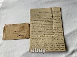 MISS 29h INF SOLDIER CSA CIVIL WAR LETTER & ENVELOPE JOHNSTON ARMY TULLAHOMA e5