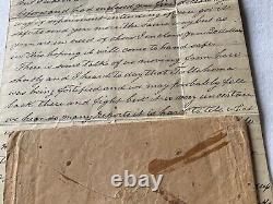 MISS 29h INF SOLDIER CSA CIVIL WAR LETTER & ENVELOPE JOHNSTON ARMY TULLAHOMA e5