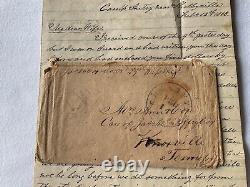 MISS 29h INF SOLDIER CSA CIVIL WAR LETTER & ENVELOPE JOHNSTON ARMY TULLAHOMA e5